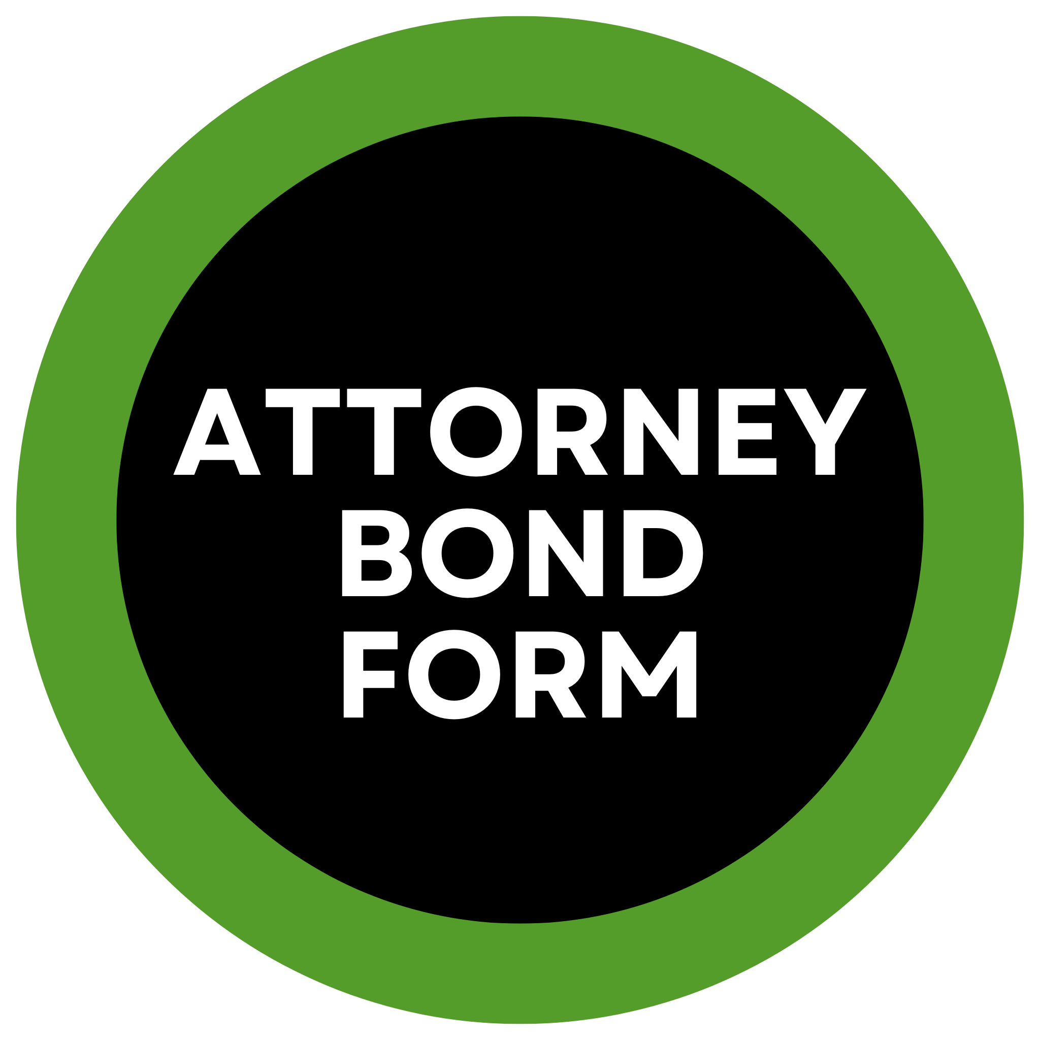 Attorney Bond Form