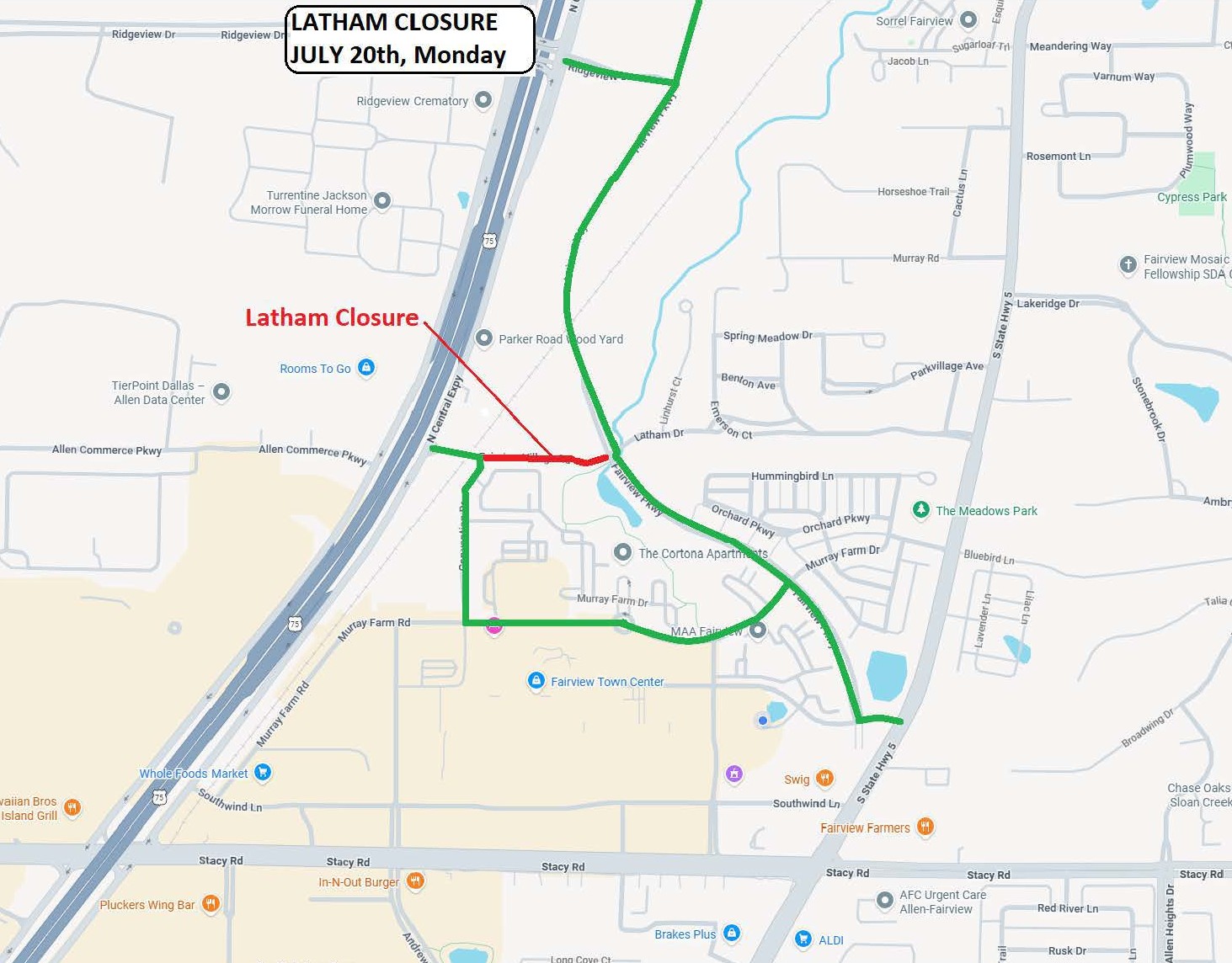 Latham Closure