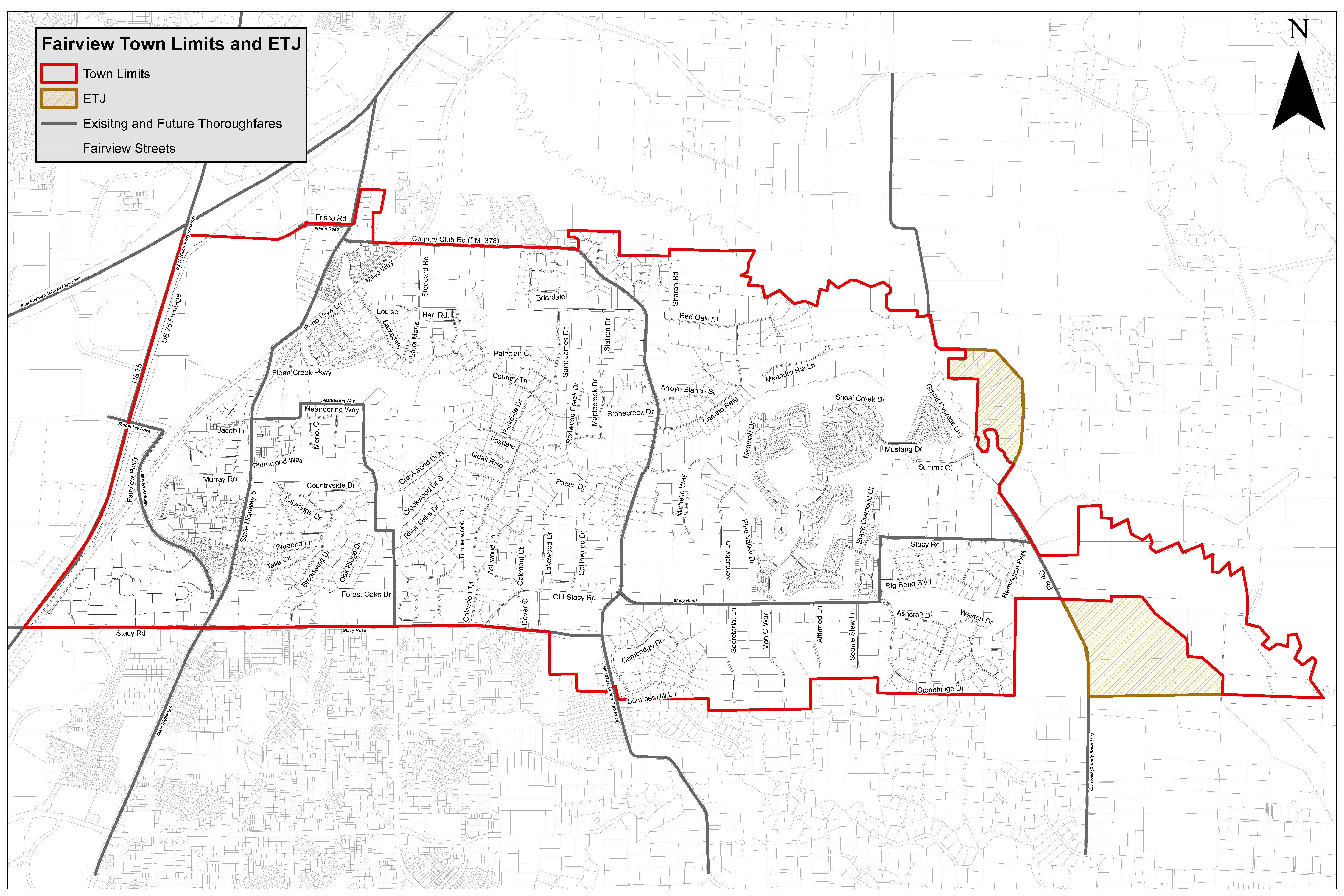 Town Limits and ETJ